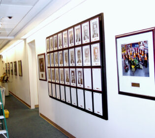 Corporate Picture Framing and Hanging - After